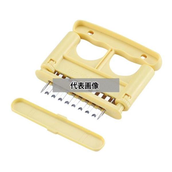 義春刃物 ミートソふたー 筋切り器 130×130  肉類/下ごしらえ No.0735600