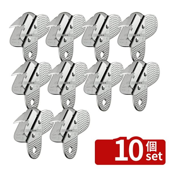 【10個セット】新考社18-0(ステンレス) ホームグランド缶切 40×H60 缶切り  No.07...