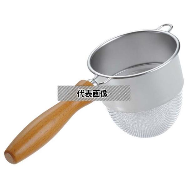 ThreeSnow(新越) 18-8(ステンレス) 木柄 深型 茶こし 2 (シングル金網) 101...