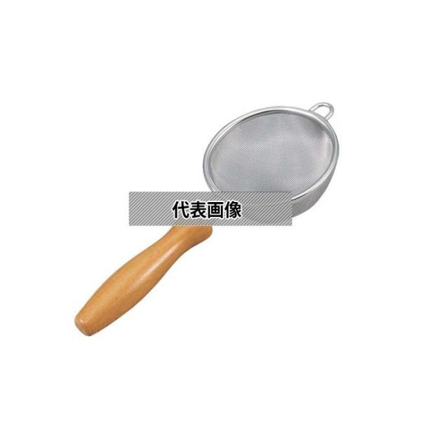 ThreeSnow(新越) 18-8(ステンレス) 木柄 浅型 茶こし 2 (シングル金網) 101...