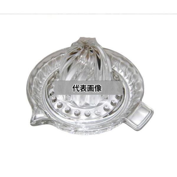 江部松商事 ガラス グレープフルーツ絞り 170×H100 絞り器  レモン絞り/ニンニク絞り No...