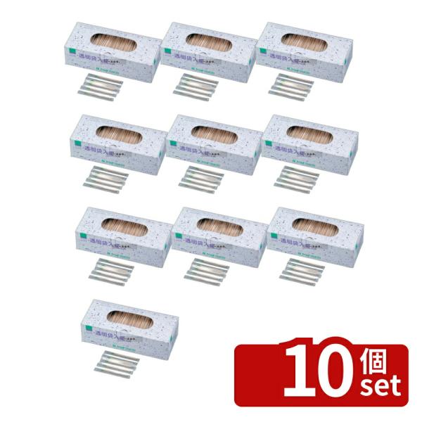 【10個セット】やなぎプロダクツ ポリ完封香り付楊枝 (1000本入) ミント 全長:約65 楊枝 ...