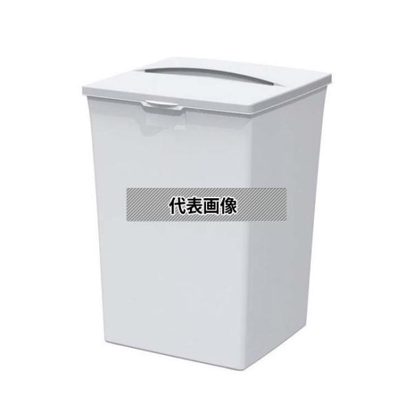 Ｅ-ＣＯＮ サンコー ダストボックス #90 本体 オフホワイト 88L 430×430×H610 ...