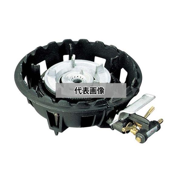 江部松商事 ガスコンロ ショートバーナー2重 MD-218 LP 330×410×H130 コンロ ...