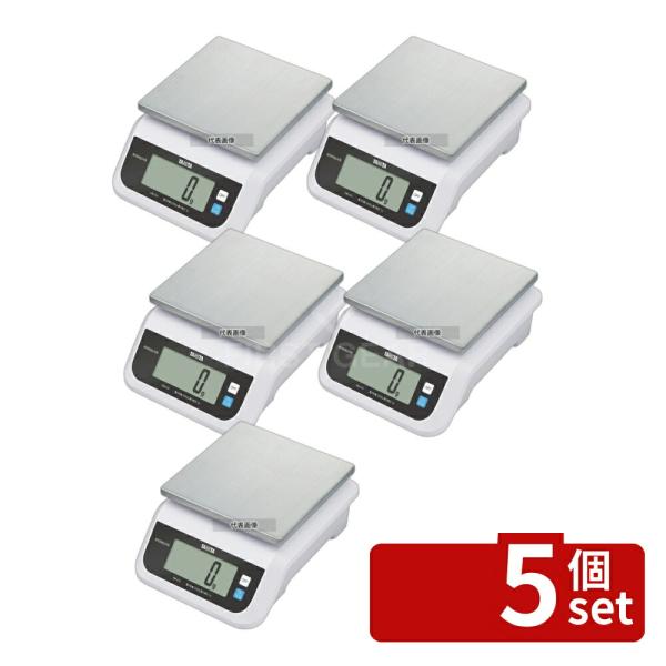 【5個セット】タニタ TANITA(タニタ) デジタルスケール 2kg KW-210 263×200...