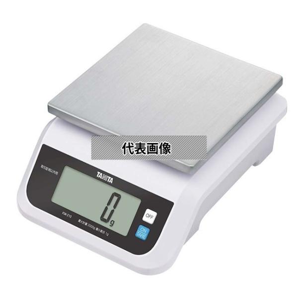 タニタ TANITA(タニタ) デジタルスケール 2kg KW-210 263×200×H114 は...