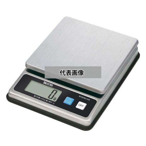 タニタ TANITA(タニタ) デジタルスケール 2kg KW-1458 217×162×H51 は...