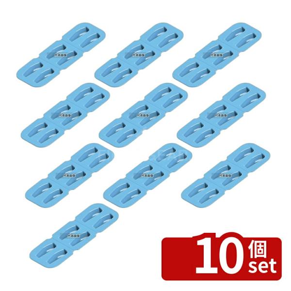 【10個セット】江部松商事 アサヒ ソフト食シリコン型 ソテー型 ASO-B ブルー 18ml×6 ...