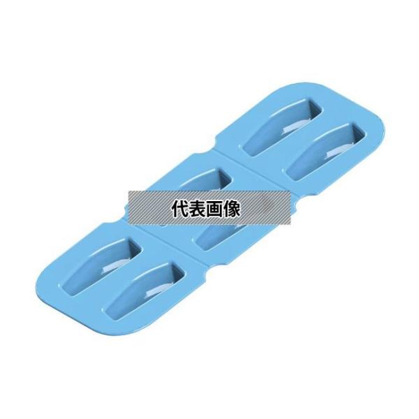 江部松商事 アサヒ ソフト食シリコン型 ソテー型 ASO-B ブルー 18ml×6 280×114×...
