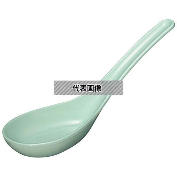国際化工 メラミン 七八レンゲ L3 青磁 144×43  カトラリー/箸 No.0959700