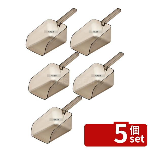 【5個セット】本間冬治工業 弁慶(BK) 万能スコップ 大 ポリカーボネイト 1500cc 全長:3...