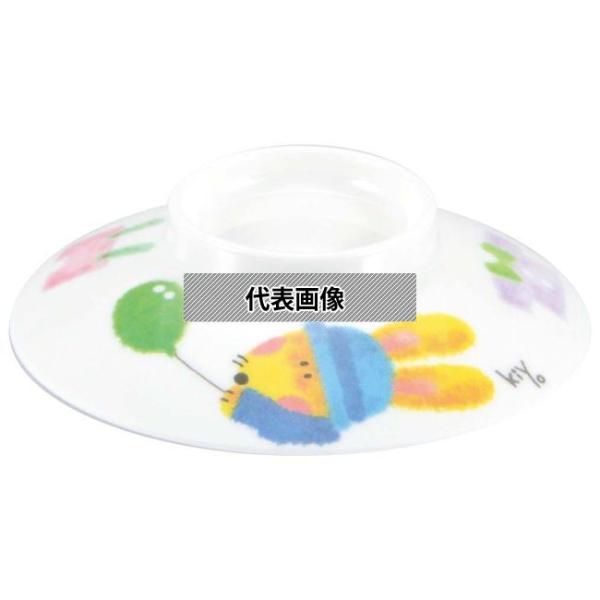 国際化工 メラミン子供食器 スイートラビット 飯茶椀・汁碗兼用 蓋 J5CSR φ100×H25  ...