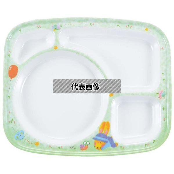 国際化工 メラミン子供食器 スイートラビット プレート 大 D43SR 300×250×H30  和...