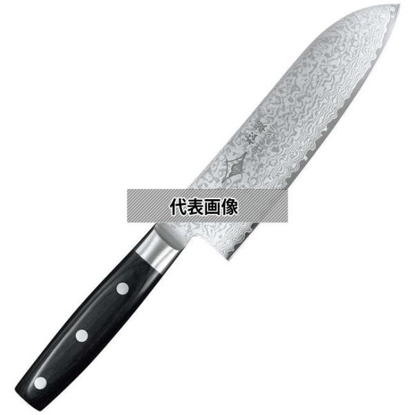 EBM(江部松) 松翠 69層鋼ダマスカス 三徳 18cm 全長:315  庖丁 No.099091...