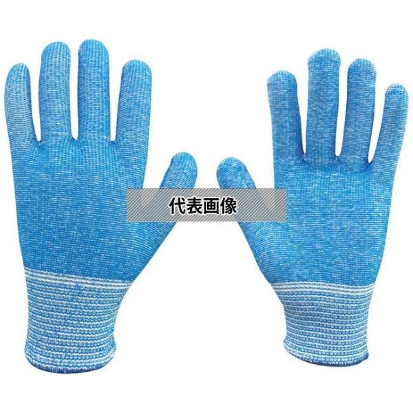 ツヌーガ アトム 耐切創手袋 HG232 ブルー S 全長:224 手袋  No.1014200