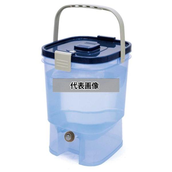 伸和 ポリプロピレン 蛇口付水缶 19L 297×307×H412  No.1027600