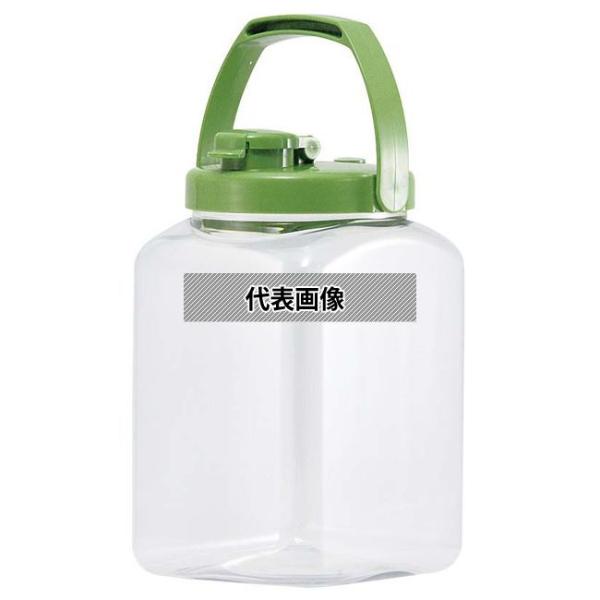 タケヤ化学工業 プラスチック カラー果実酒びん S型 2.7L グリーン 2.7L 外寸:129×1...