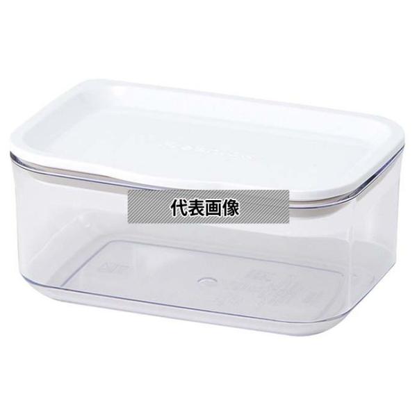 フレッシュロックコンテナ 角型 M600 600ml 600ml 外寸:155×109  ストックポ...