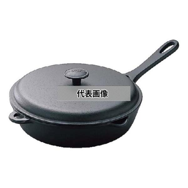 南部鉄 蓋付フライパン 24cm 24112 底径:185 フライパン  No.1842500