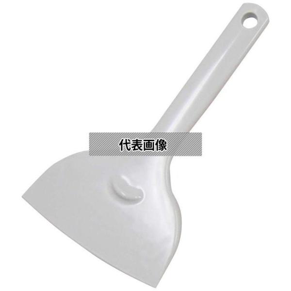 (有)大泉合成 シリコンサラクリーナー ホワイト 幅120×全長220  スパチュラ/ヘラ/スケッパ...