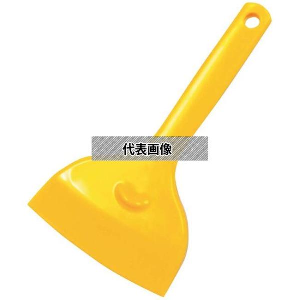 (有)大泉合成 シリコンサラクリーナー イエロー 幅120×全長220  スパチュラ/ヘラ/スケッパ...