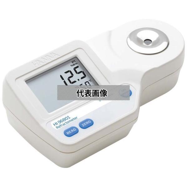 ハンナインスツルメンツ・ジャパン ハンナ デジタル屈折計 (糖度計) HI96801 長さ192×幅...