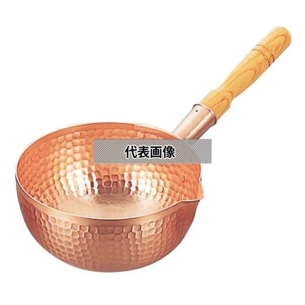 丸新銅器 銅 片手 ボーズ鍋 18cm (錫引無)  1.6L  鍋全般 No.3027000