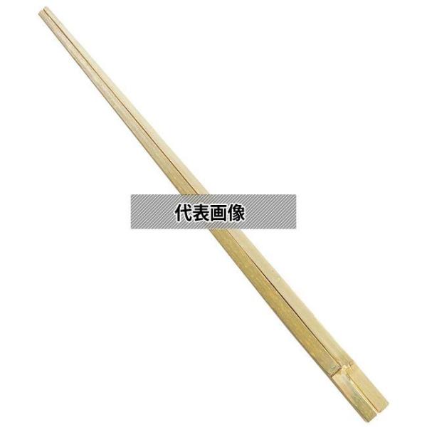 松尾物産 竹 角節付取リ箸 清流 (青竹 菜箸) 33cm 全長:357  盛箸/菜箸 No.303...