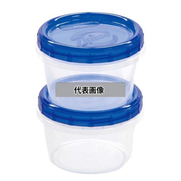 ジップロック スクリューロック 2個入 300ml 300ml φ118×H58 保存容器  No....