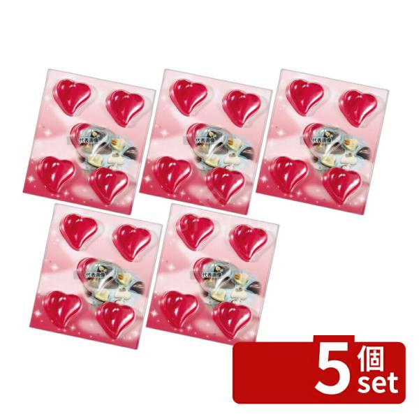 【5個セット】タイガークラウン(TIGERCROWN) チョコレートモールド キラリハートカーブ5 ...