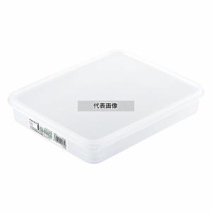 エンテック ハイパック 角型 浅型タイプ S-56 2840ml 302×230×H50  ストックポット/保存容器 No.4660220｜firstnet