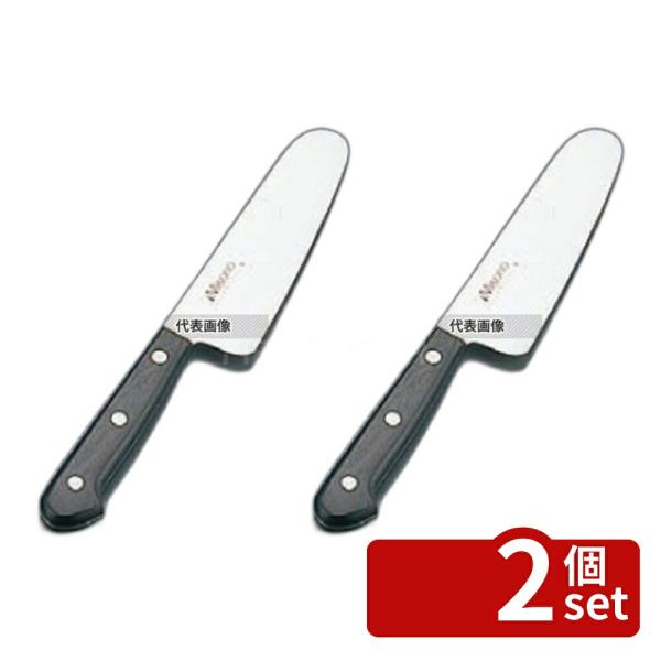 【2個セット】ミソノ モリブデン鋼 ツバ無し 子供庖丁 No.685 12cm 220  庖丁 No...