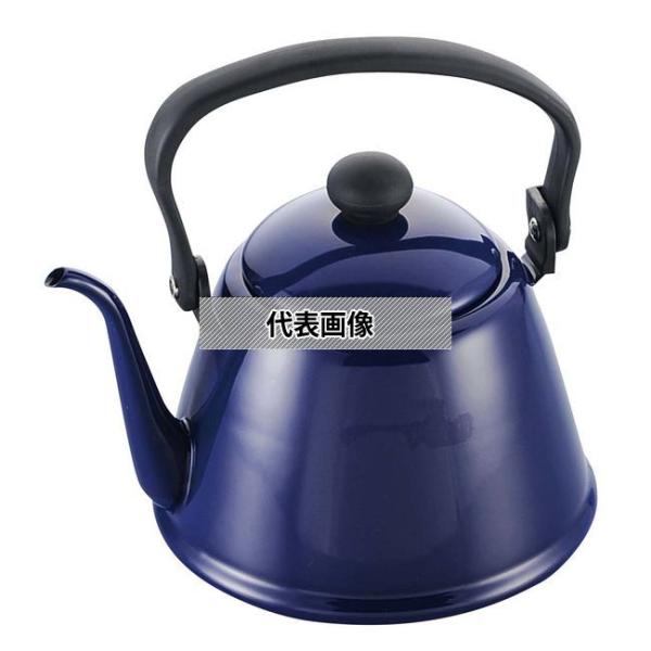 野田琺瑯 ホーロー ドリップケトル2 DK-200 ネイビー 満水容量：2L φ175×165 やか...