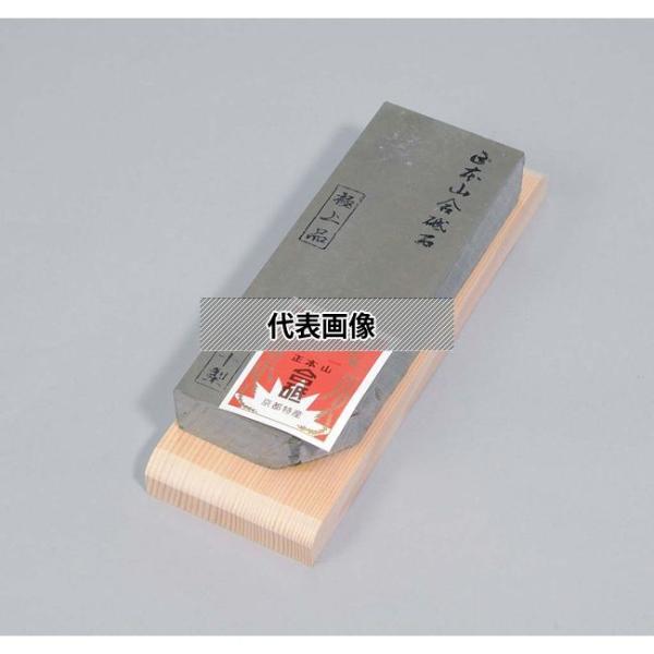 今西製砥 大平砿山 超仕上 天然砥石 40型 (台付)  205×75×H20  砥石/庖丁差し N...