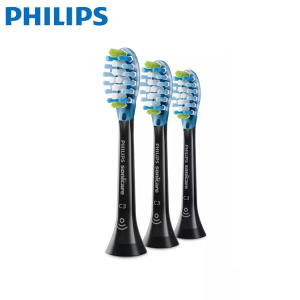 フィリップス ソニッケアー プレミアムクリーン ブラシヘッド レギュラー カラー：ブラック  HX9...