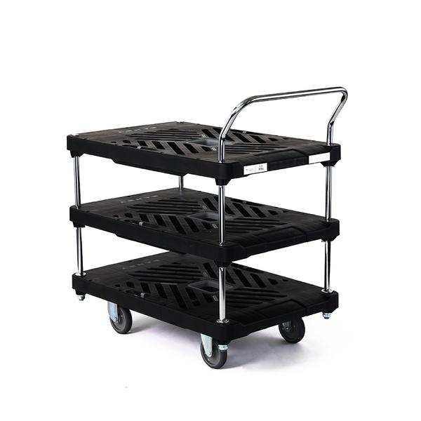 花岡車輌(HANAOKA) DANDY type XA プラ台車三段式 W605×D935 300k...