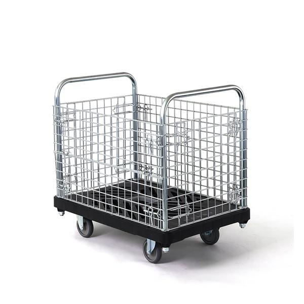 花岡車輌(HANAOKA) DANDY type XA プラ台車カゴ台車 W605×D935 300...