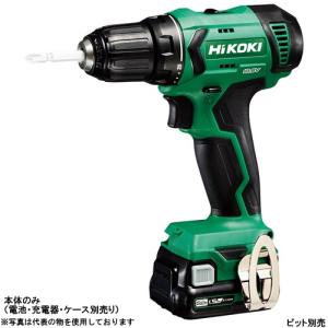 HiKOKI（日立工機） 10.8V コードレスドライバドリル DS12DA(NN)
