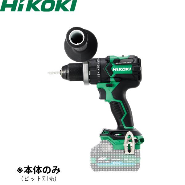 HiKOKI(日立工機) 36Vコードレスドライバドリル DS36DC(NN) 本体のみ サイドハン...