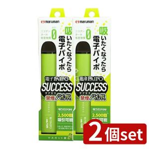 【2個セット】マルマン 電子パイポSUCCESS(マスカット味) [単品内容量/1本]