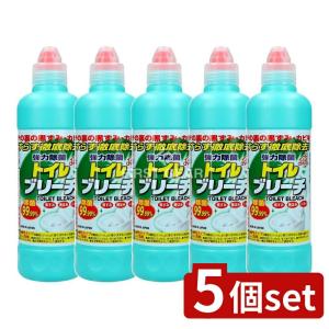 【5個セット】ロケット石鹸 強力除菌トイレブリーチ [単品内容量/500g]