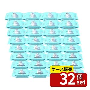 【箱売り 32個セット】 王子ネピア ネピアおしりセレブウエット詰替 [単品内容量/60枚]