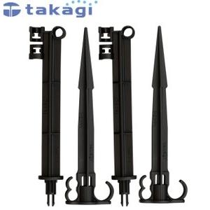 タカギ 簡単水やりシステム GKA102 散水水やりパーツ オプション スプリンクラースタンド 2組...