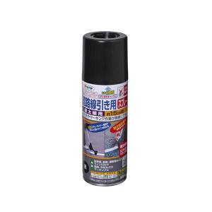 アサヒペン 道路線引き用SP極太線用 400ML 黒 6本セット 4970925404817:AP0477×6｜firstnet