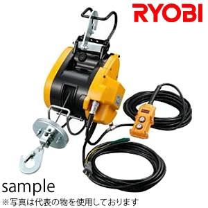 リョービ(京セラ)(RYOBI)　100V　電動ウインチ　WI-62　ワイヤー21M