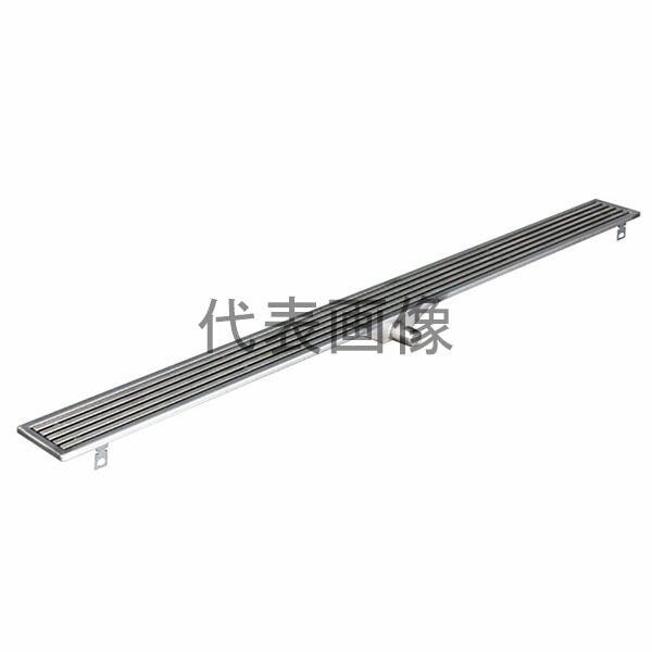 カネソウ 排水ユニット ステンレス製スリット ノンスリップ 隙間6mm 細目 ステンレス製トラフ 中...