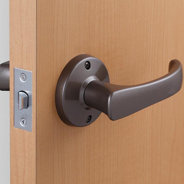 川口技研 TKレバーシリーズ（取替用） 空錠 DT1-1M-MB 対応扉厚:26?42mm：4-36...