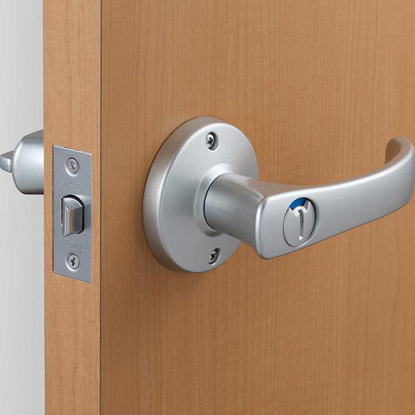 川口技研 TKレバーシリーズ（取替用） 表示錠 DT1-4M-MS  対応扉厚:26?42mm：4-...