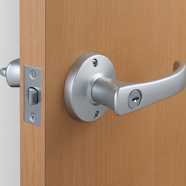 川口技研 TKレバーシリーズ（取替用） シリンダー錠 DT1-5M-MS  対応扉厚:26?42mm...