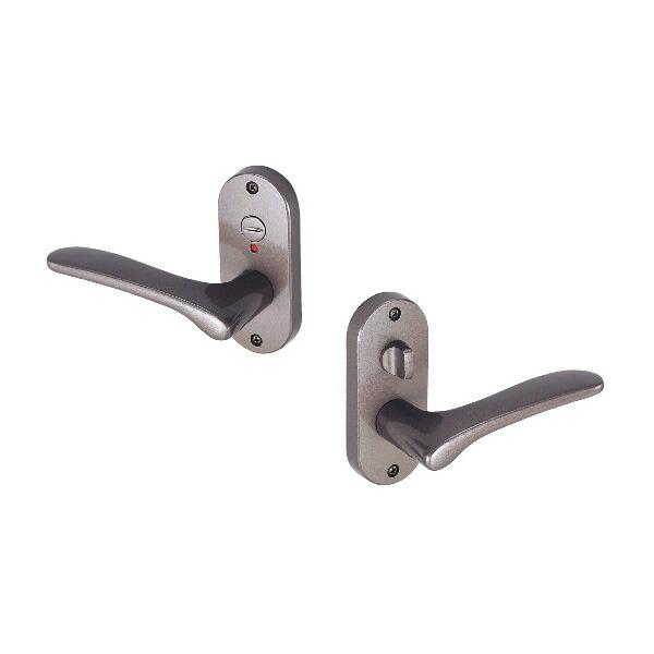 川口技研 Jレバー(20番) 表示錠・小判座 JL-20-4K-TBr バックセット50mm 対応扉...